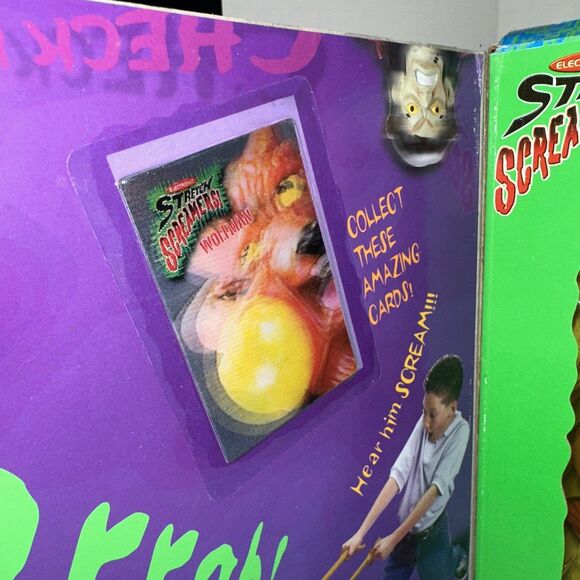 MANLEY TOY QUEST STRETCH SCREAMERS ELECTRONIC 14" WOLFMAN WITH BOX - Picture 10 of 16